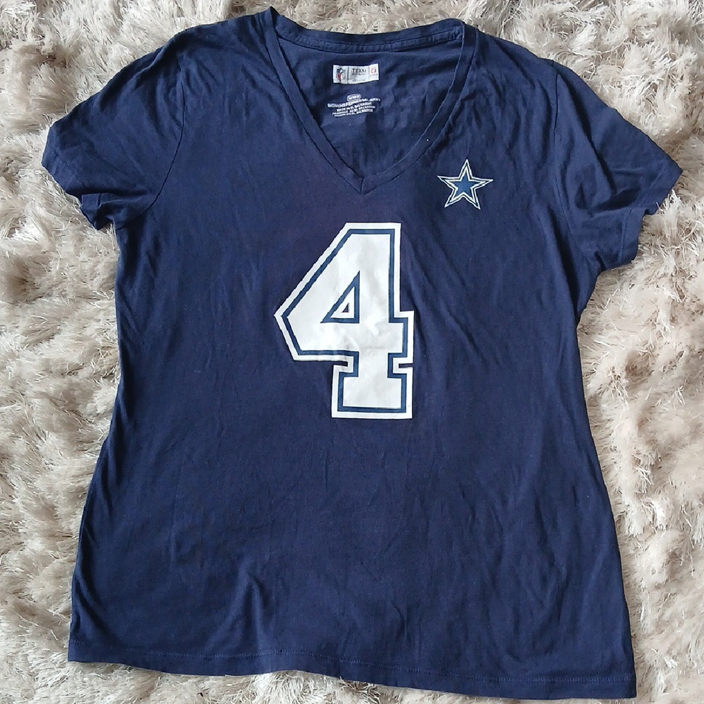 Team Apparel Navy V-Neck T-Shirt